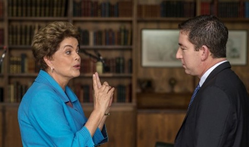 “Dilma está mais firme, combativa e determinada do que nunca” afirma jornalista vencedor do prêmio Pulitzer Glenn Grenwald