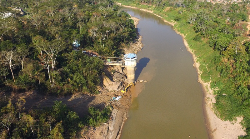 Rio Acre atinge marca histórica e Depasa instala quinta bomba flutuante