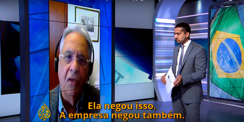 ENTREVISTA DA AL-JAZEERA MOSTRA REPÚDIO A FHC NO EXTERIOR