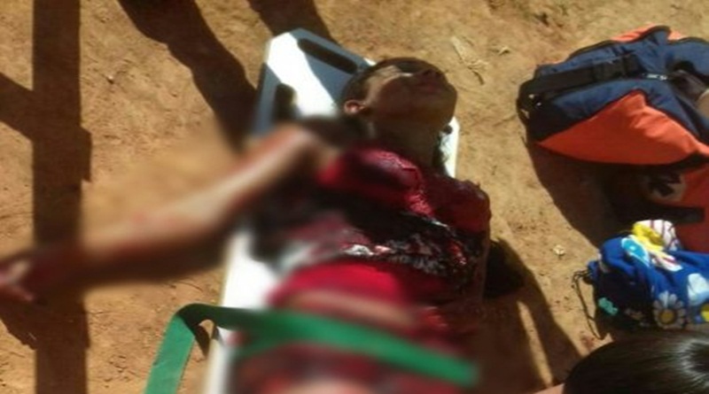 Adolescente é encontrada ferida a golpes de terçado