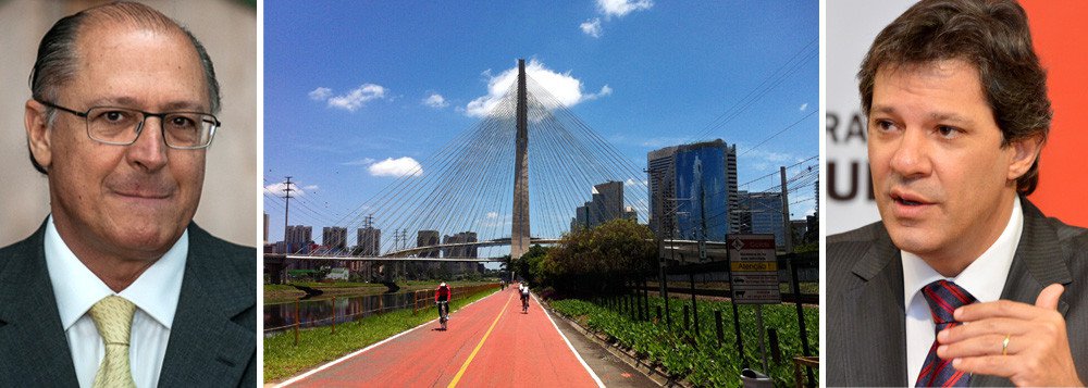 Ciclovias de Alckmin custaram quase 6 vezes mais que as de Haddad