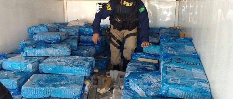Polícia do MS apreende 2,5 toneladas de maconha