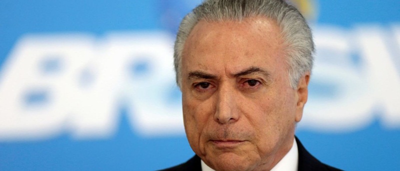 União Europeia pode cortar relações com Brasil enquanto Temer estiver na presidência