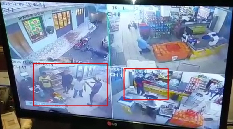 Em Cruzeiro do Sul, comércio é assaltado e câmeras gravaram toda ação; assista
