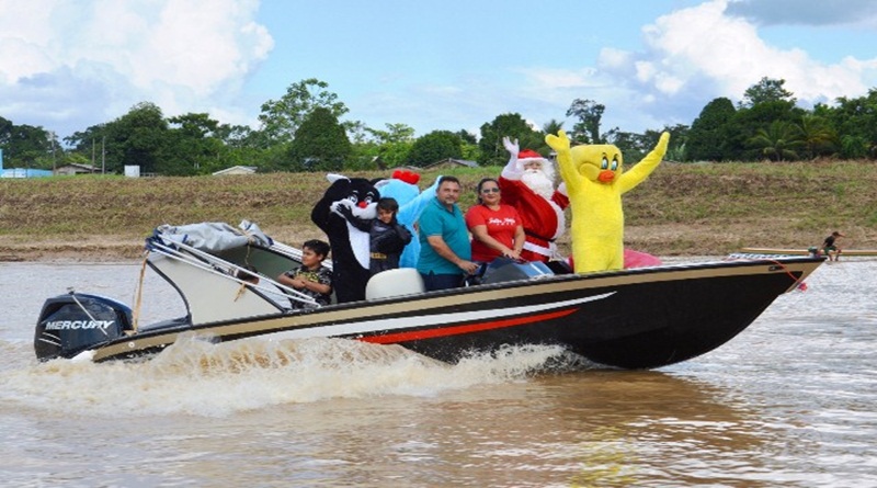 Porto Walter: Prefeito Zezinho Barbary realiza Festa de Natal