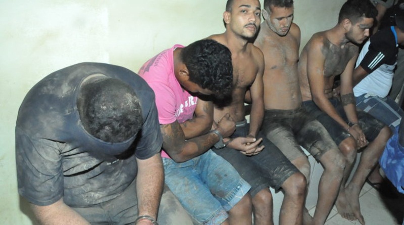 Polícia Militar enfrenta troca de tiros e prende cinco suspeitos com armas e drogas