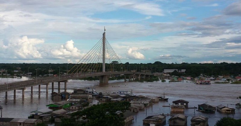 Rio Juruá atinge o nível de 14,20m nesta quarta-feira mas pode baixar já a partir de amanhã