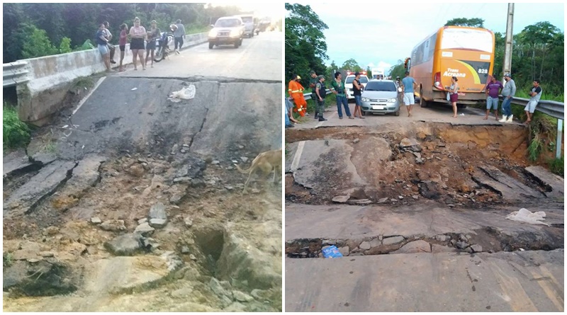 Após ameaça, DNIT suspende interdição da BR no rio Cigana