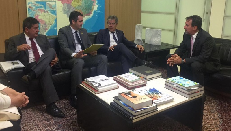 Marcus Alexandre percorre ministérios em busca de liberação de recursos para Rio Branco