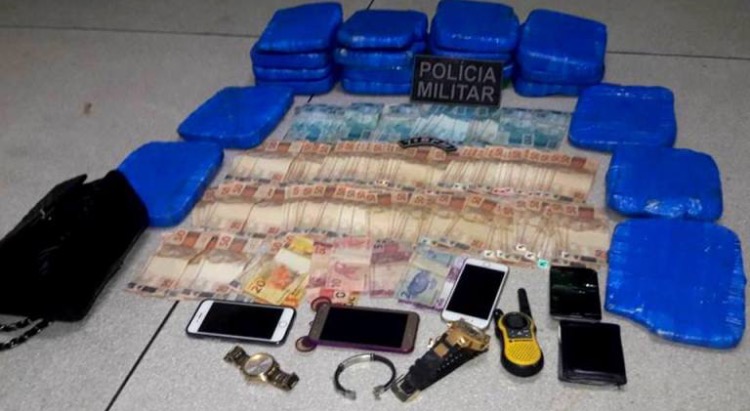 Traficantes são presos com 20 quilos de oxidado