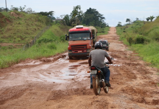 Situação crítica da BR-364 pode isolar municípios