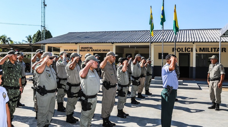 Governo revitaliza e entrega quartel da PMAC em Mâncio Lima
