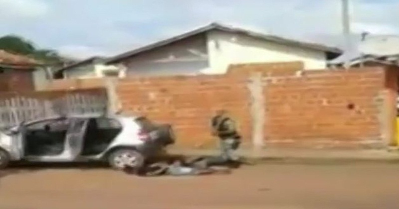 Homem que apanhou de PM é preso roubando