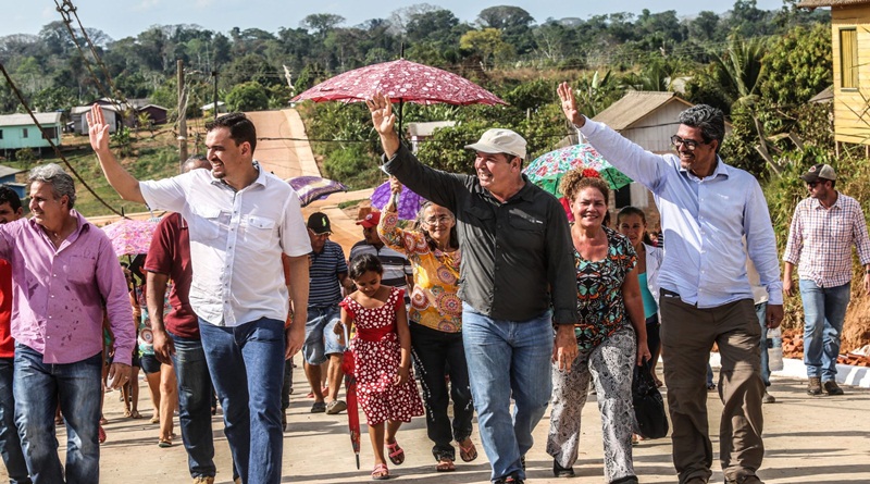 Obras de pavimentação levadas pelo governo mudam a realidade de Porto Walter