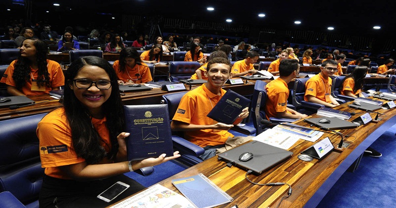 Inscrições para o Jovem Senador seguem até esta sexta