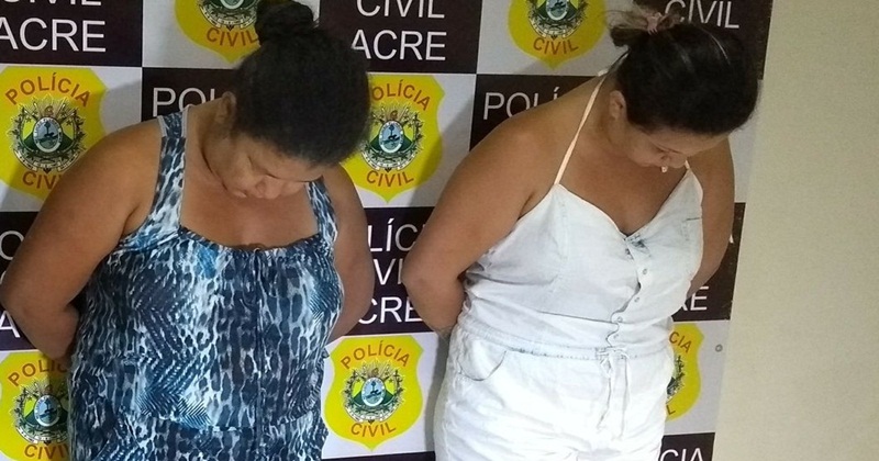Mãe e filha são presas por tráfico de drogas