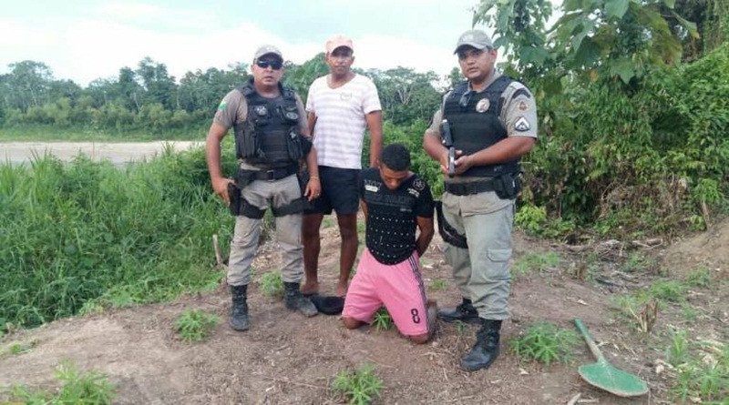Polícia Militar prende homem pala terceira vez após cometer terceiro homicídio