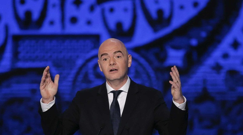 Presidente da Fifa diz que Itália fora da Copa é ‘tragédia’