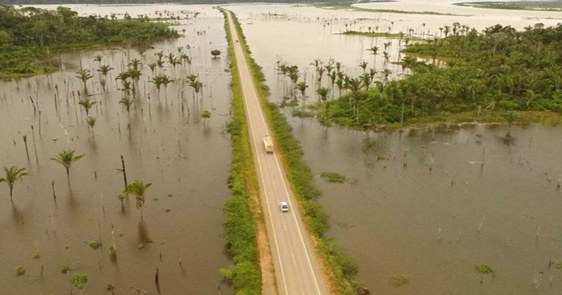 Rio Madeira continua subindo, cota já chegou a 21 metros