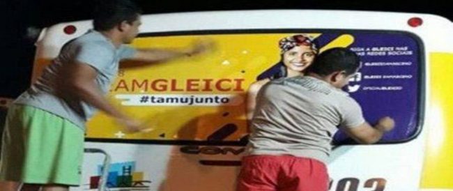 BBB18: conterrâneos de Gleici espalham outdoors e busdoor no Acre