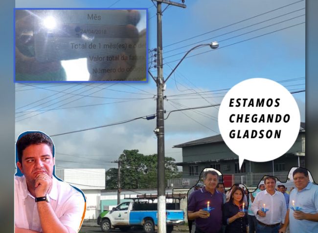 Casa de Gladson tem luz cortada por falta de pagamento: “Não corta não, que é a casa do senador!” Disse a empregada