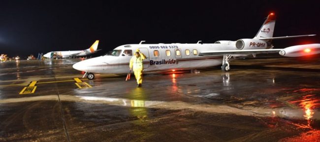 Para salvar vidas, governo investiu mais de R$ 5 milhões com UTI Aérea em 2017