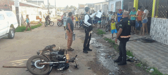 Homem sai para matar com moto roubada e acaba sendo executado