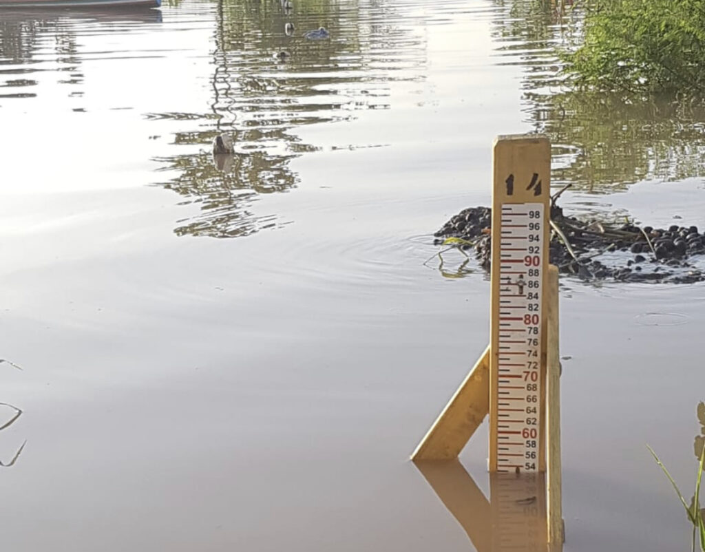 Nível do Rio Juruá chega a 13,53 metros