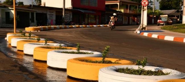 Prefeitura implanta 1º Canteiro Central Sustentável em Cruzeiro do Sul