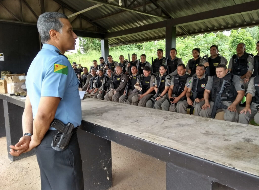 PM realiza estágio de atualização profissional para os policiais militares