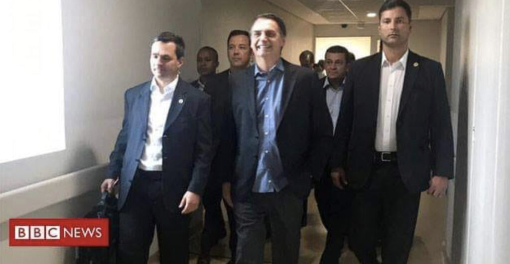 Presidente Bolsonaro deixou o hospital Alberto Einstein, em São Paulo