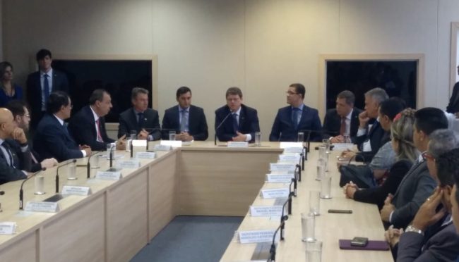 Major Rocha e bancada acreana em Brasília discutem abertura de BR com ministro da Infraestrutura