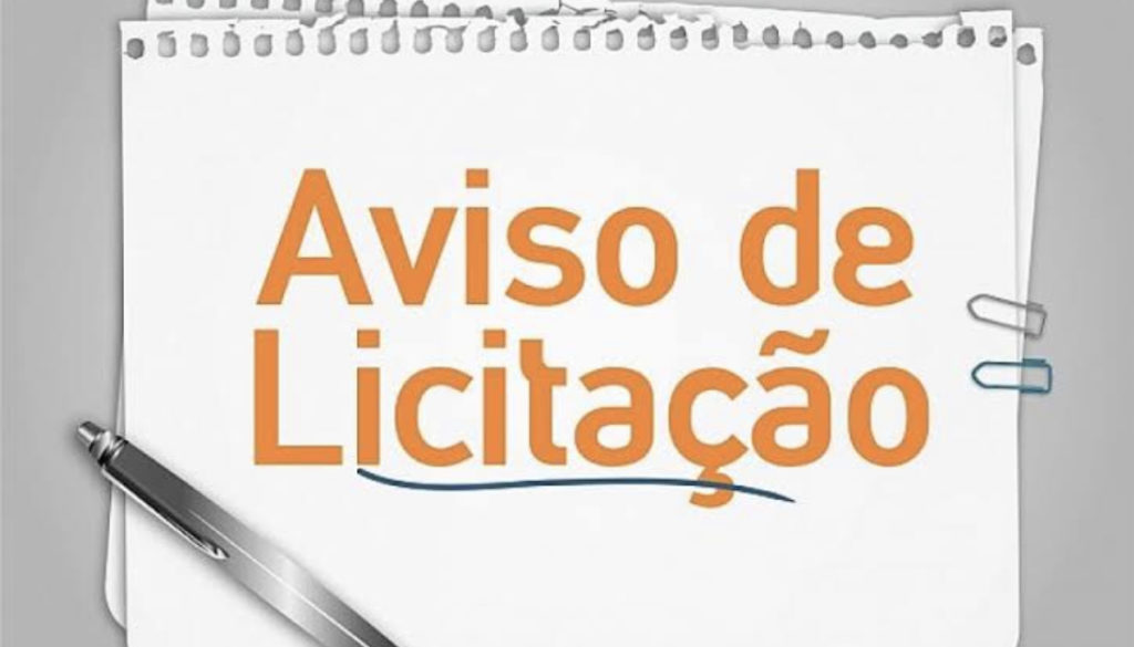 Aviso de Licitação