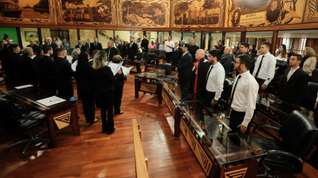 Ordem DeMolay é homenageada em sessão solene na Assembleia Legislativa do Acre