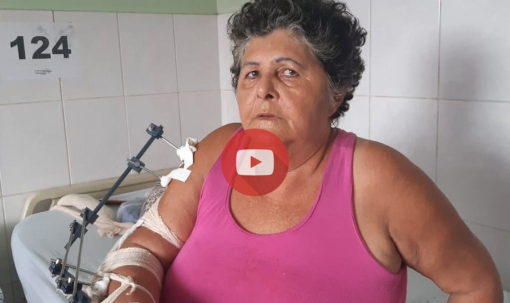 Internada há 45 dias, idosa pede “misericórdia” a Gladson Cameli