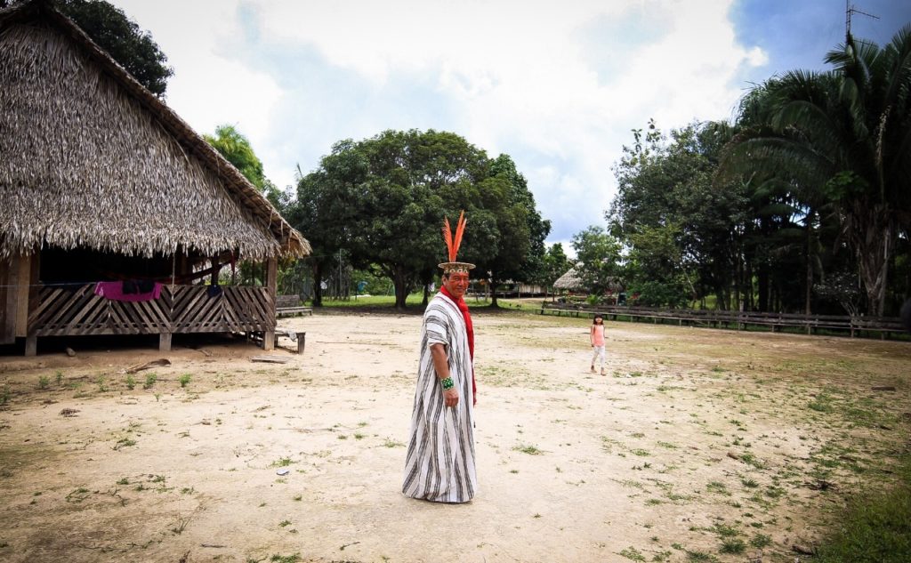 “Governo é para respeitar as diferenças”, afirma Francisco Piyãko em ato de luta dos povos indígenas