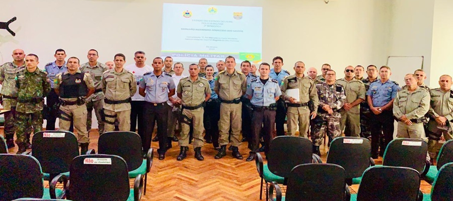 Comando da PM avalia ações estratégicas e define novas metas para o mês de maio