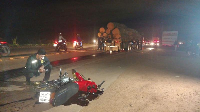 Funcionário da Amazongás morre após ser esmagado por carreta na Via Verde, em Rio Branco