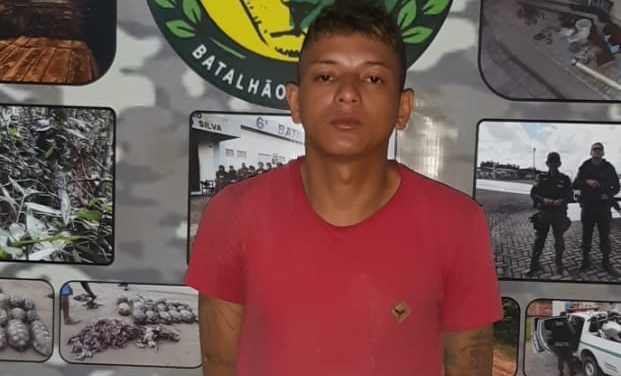 Polícia Militar prende homem com arma de fogo na Santa Luzia