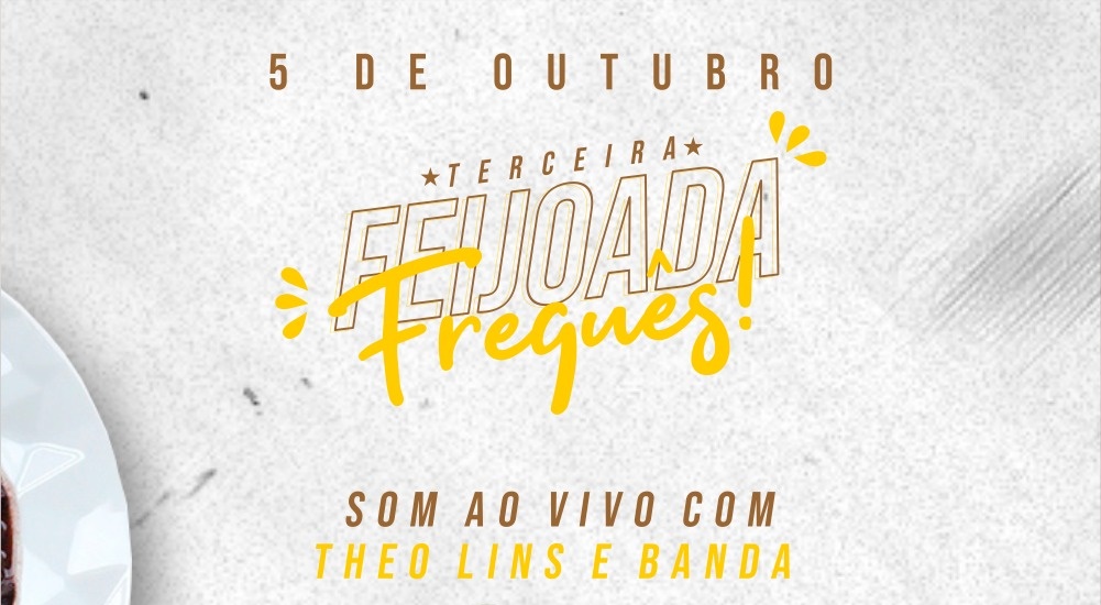Vendas de ingressos para ‘Feijoada Freguês’ iniciam em Cruzeiro do Sul