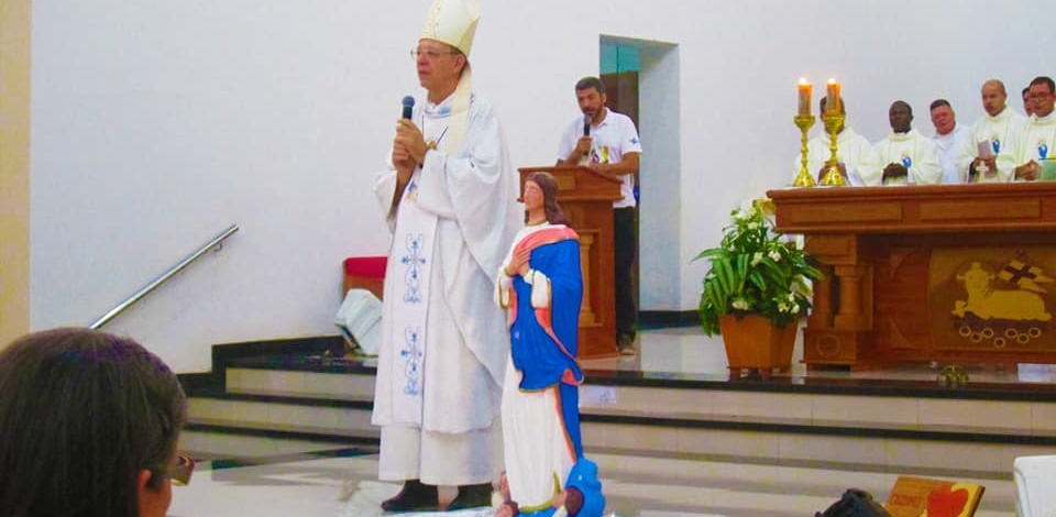 Dom Flávio Giovanele não irá participar da Marcha para Jesus porque foi convocado pelo Papa