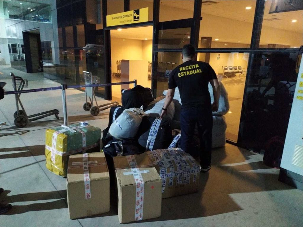 Sefaz apreende R$ 120 mil em mercadoria irregular no Aeroporto de Rio Branco