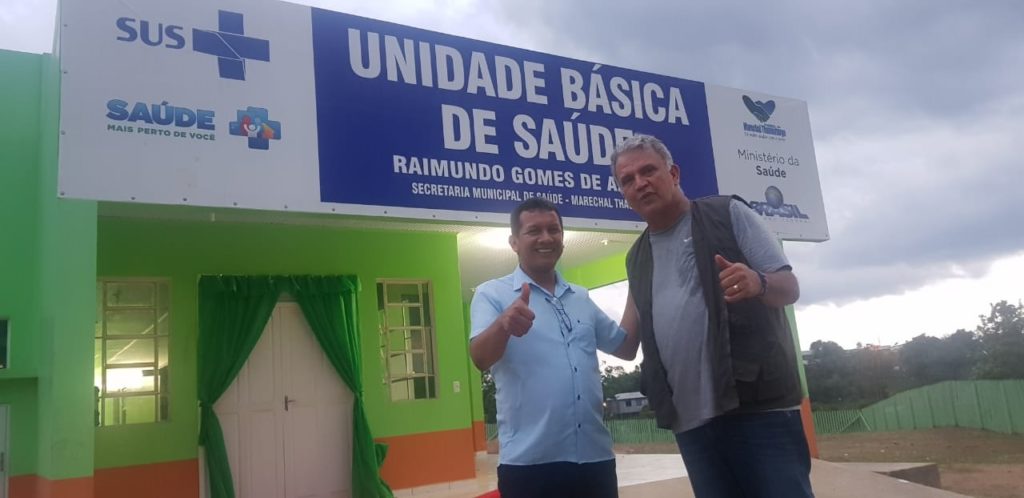 Emenda de Petecão garante entrega de ambulância e nova Unidade de Saude