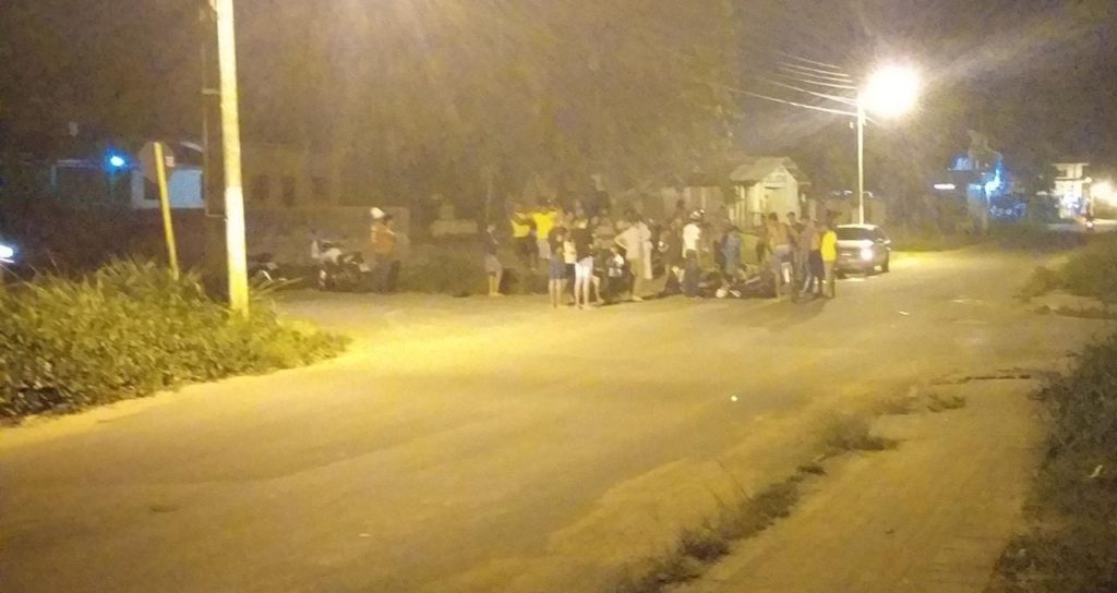 Acidente entre motos deixa dois feridos no bairro Remanso