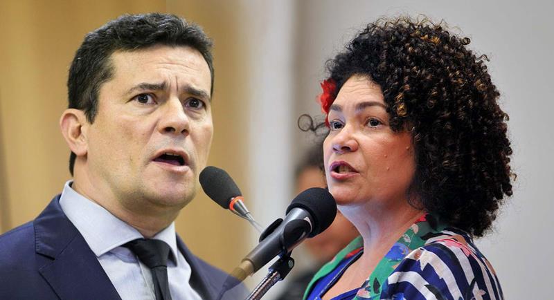 Perpétua chama ministro Sérgio Moro de “puxa-saco e baba ovo” do Bolsonaro
