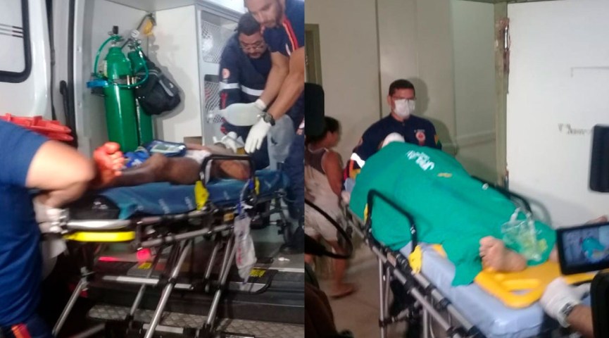 Pai e filho são baleados com cerca de dez tiros dentro de casa, na Capital