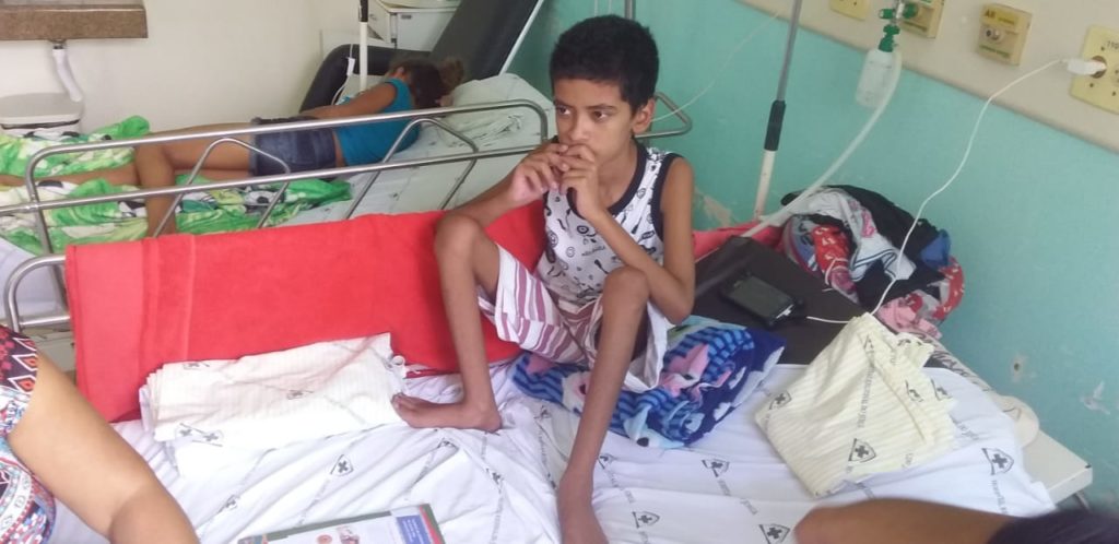 Internado a 3 meses, criança com cardiopatia é transferida para hospital no RJ