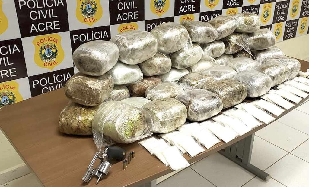 Polícia Civil faz maior apreensão de skank da história; prejuízo é de R$200 mil a traficantes