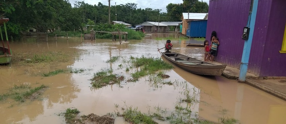 Rio Jordão transborda e outros rios estão em estado de alerta; Purus pode ser o próximo