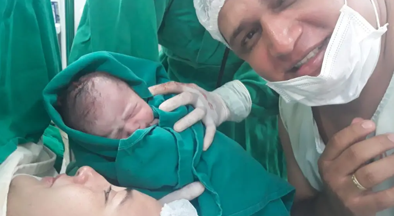 Primeiro bebê acreano a nascer em 2020 se chama Israel